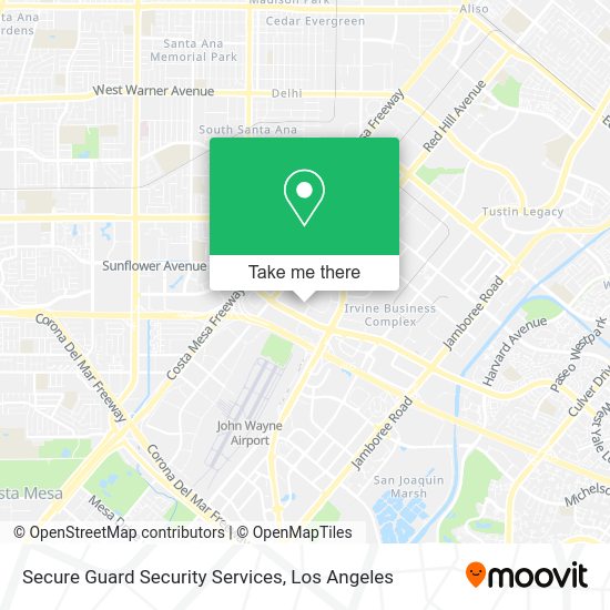 Secure Guard Security Services map