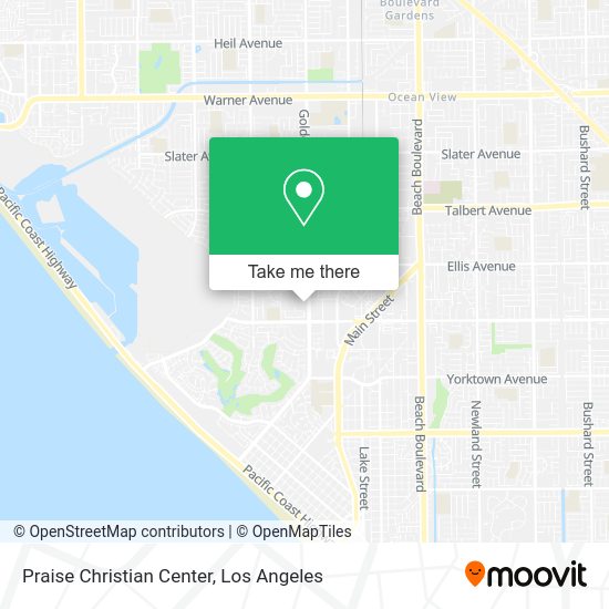 Praise Christian Center map