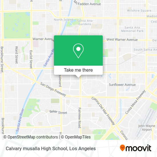Mapa de Calvary musalla High School