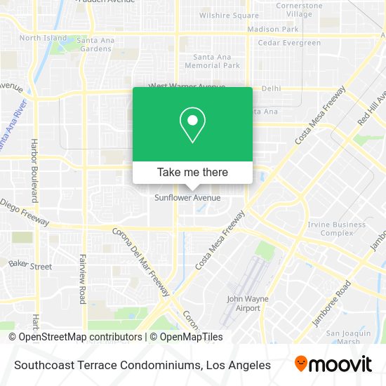 Southcoast Terrace Condominiums map