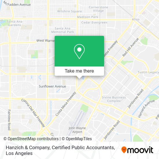 Mapa de Hanzich & Company, Certified Public Accountants