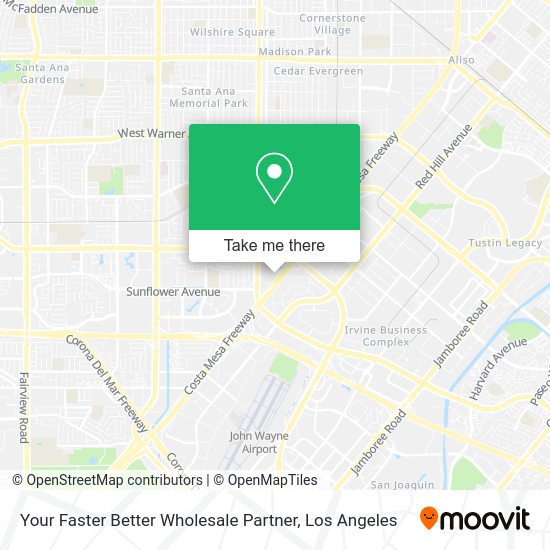 Your Faster Better Wholesale Partner map
