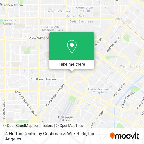 Mapa de 4 Hutton Centre by Cushman & Wakefield