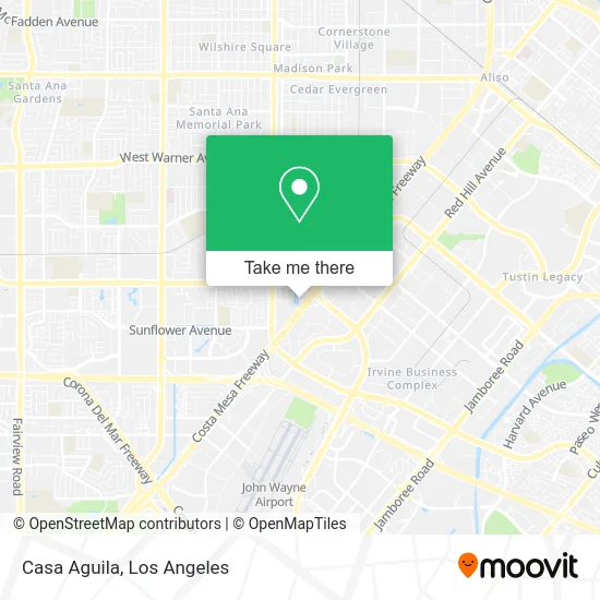 Casa Aguila map