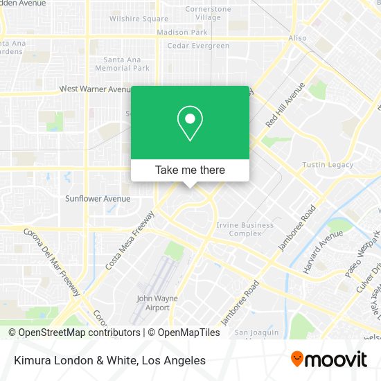 Kimura London & White map