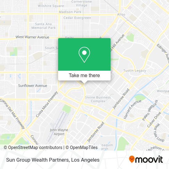 Mapa de Sun Group Wealth Partners