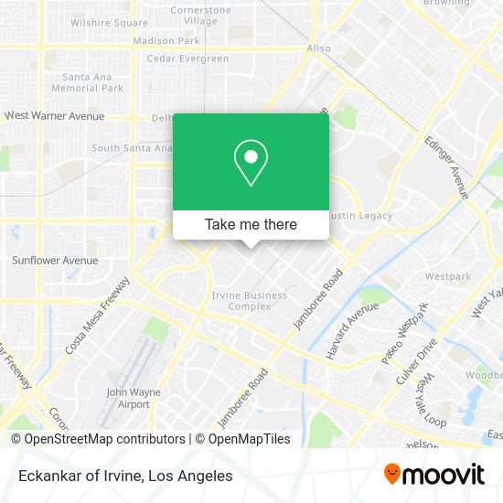 Eckankar of Irvine map