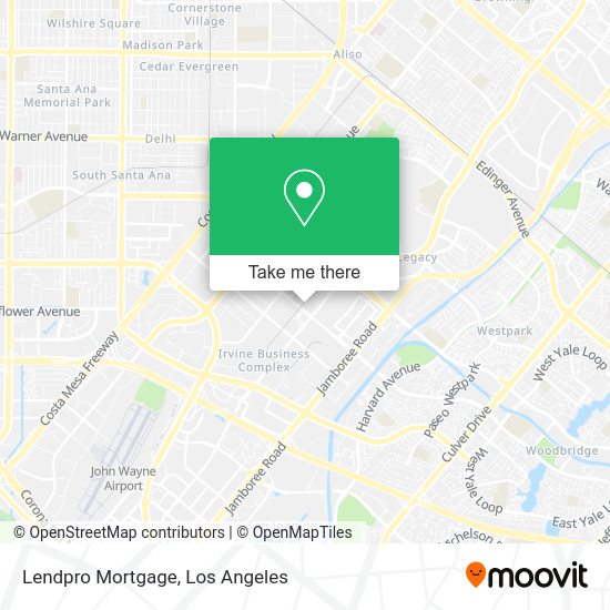 Lendpro Mortgage map
