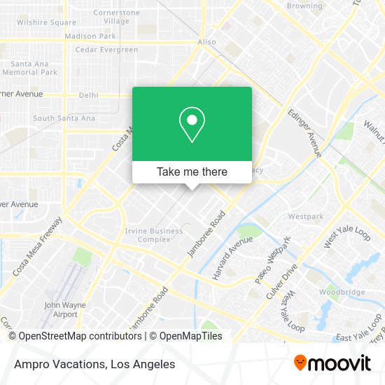 Mapa de Ampro Vacations