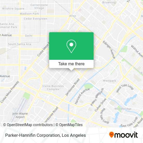 Parker-Hannifin Corporation map