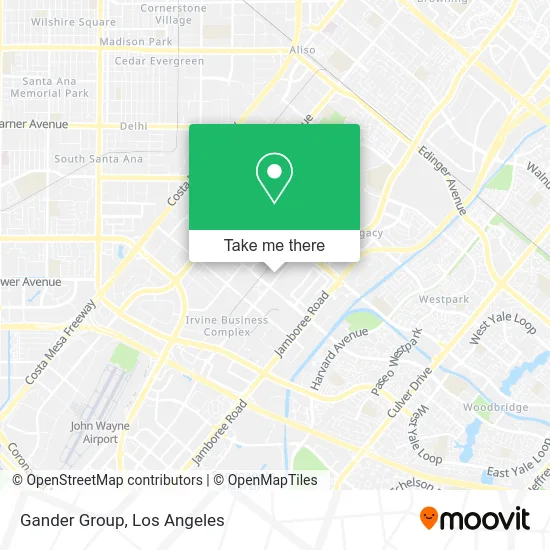 Mapa de Gander Group
