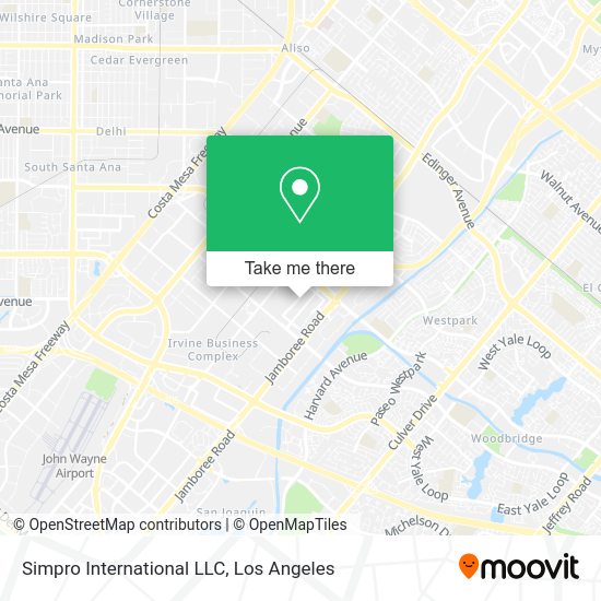 Simpro International LLC map