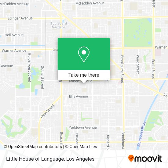 Mapa de Little House of Language