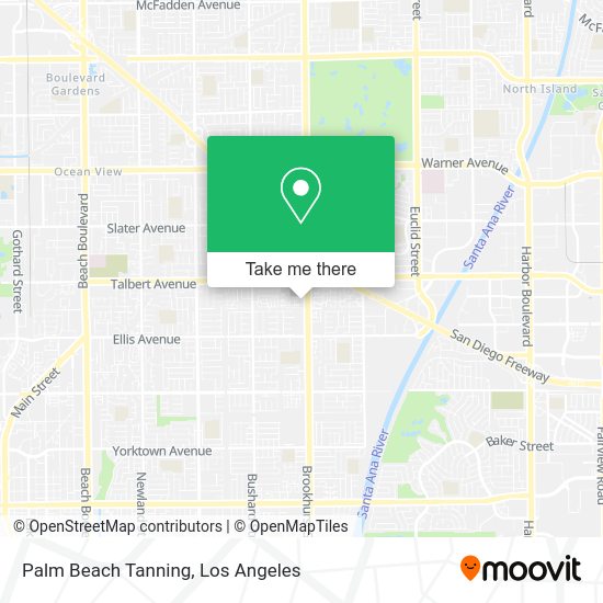 Palm Beach Tanning map