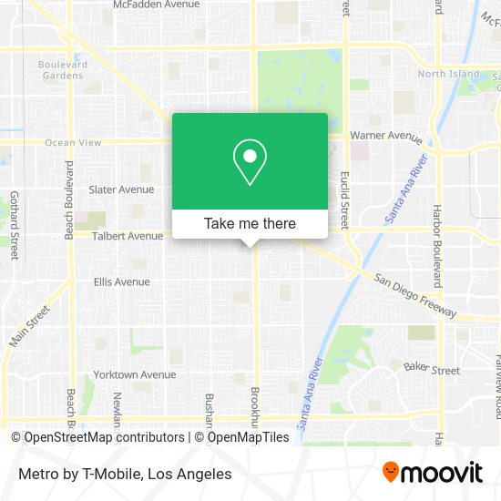 Mapa de Metro by T-Mobile