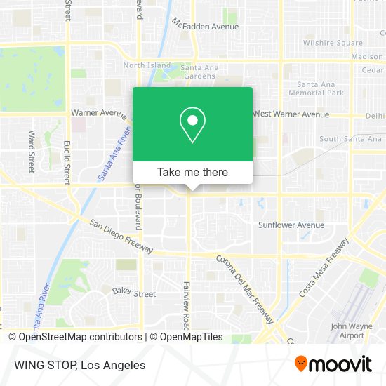 Mapa de WING STOP