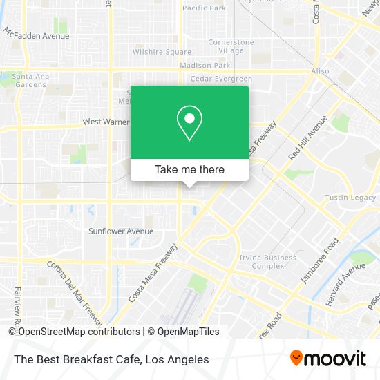 The Best Breakfast Cafe map