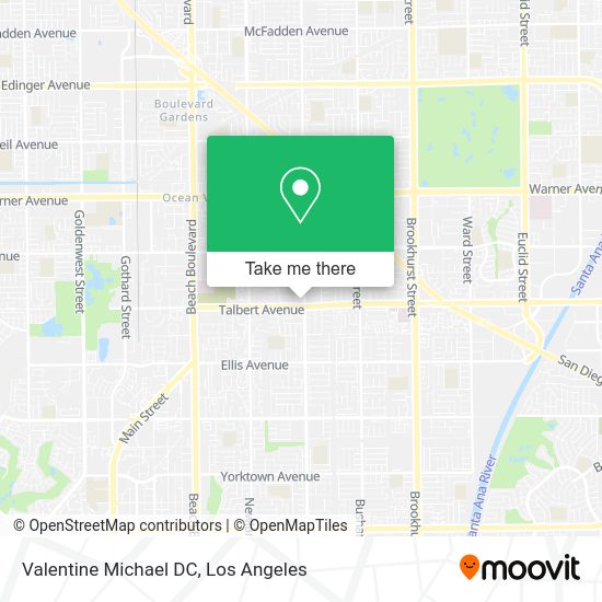 Valentine Michael DC map