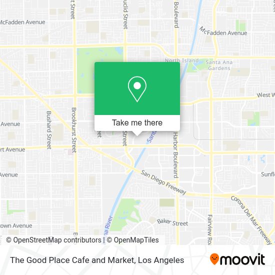 The Good Place Cafe and Market map