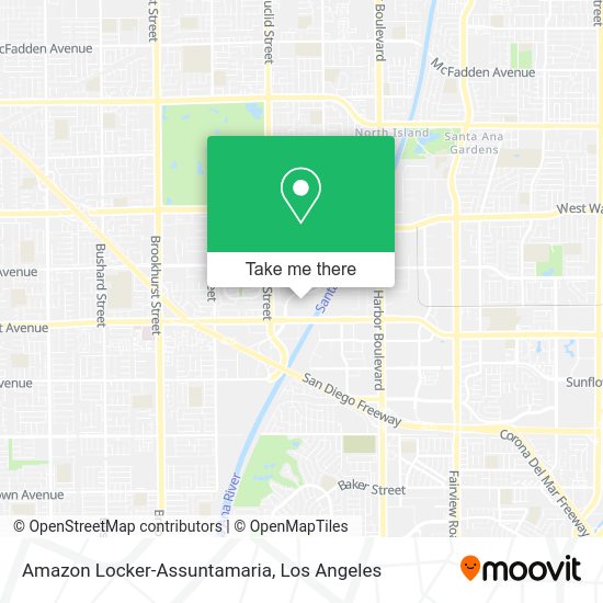 Mapa de Amazon Locker-Assuntamaria