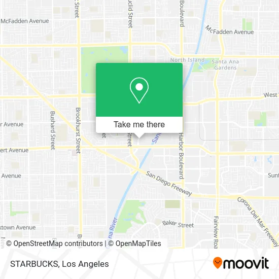 STARBUCKS map