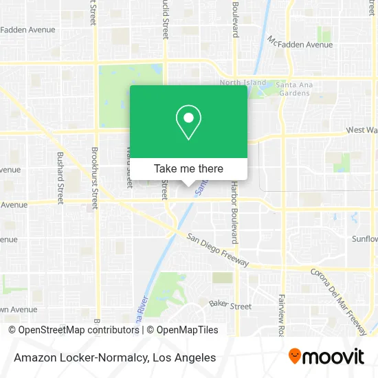 Amazon Locker-Normalcy map