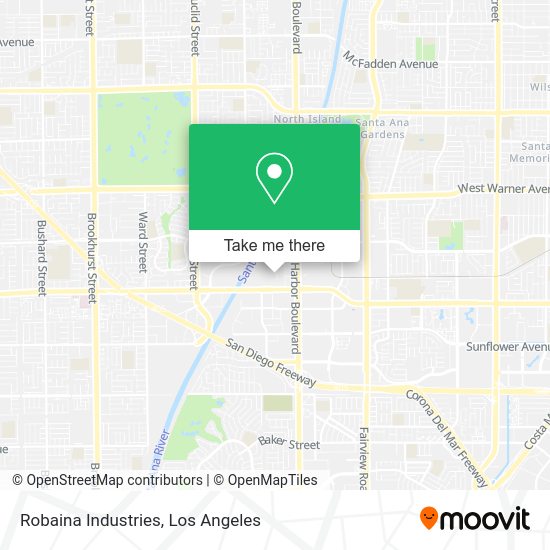Robaina Industries map
