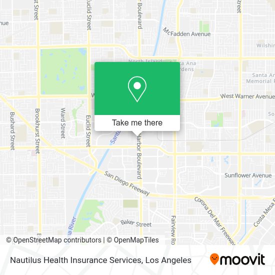 Nautilus Health Insurance Services map