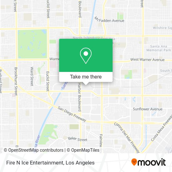 Fire N Ice Entertainment map