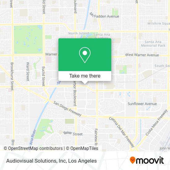 Audiovisual Solutions, Inc map