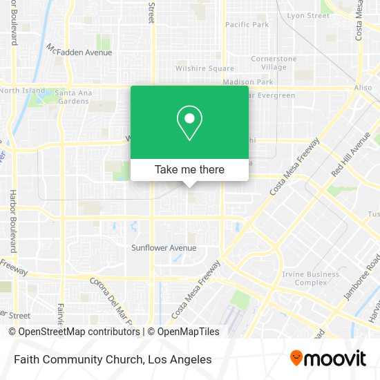 Faith Community Church map