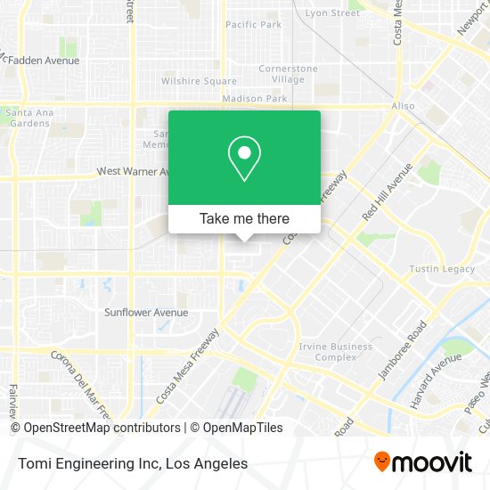 Tomi Engineering Inc map