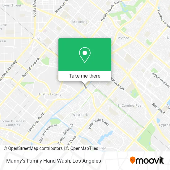 Manny's Family Hand Wash map