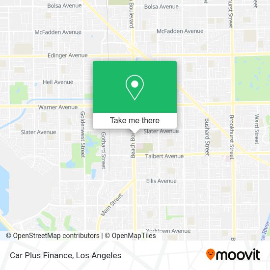Car Plus Finance map