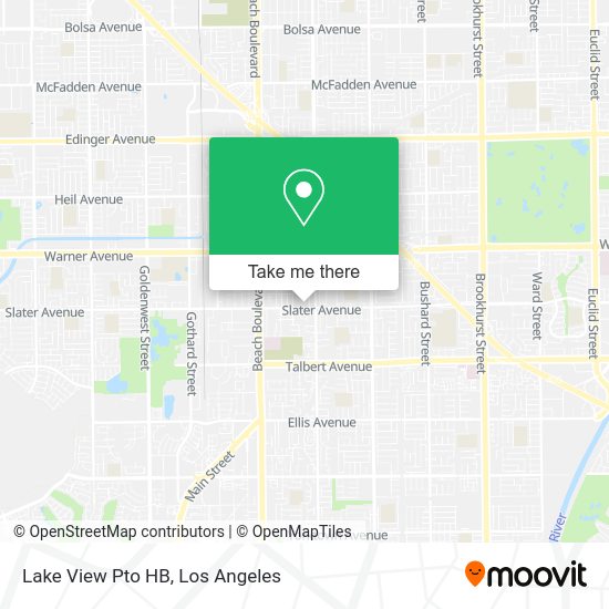 Mapa de Lake View Pto HB