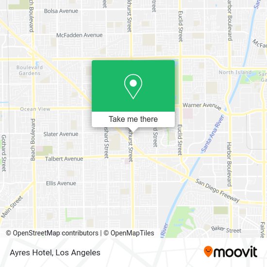 Mapa de Ayres Hotel
