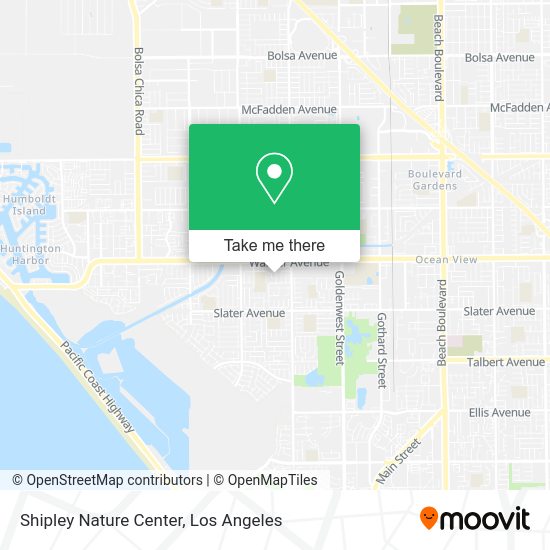Shipley Nature Center map