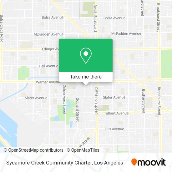 Sycamore Creek Community Charter map