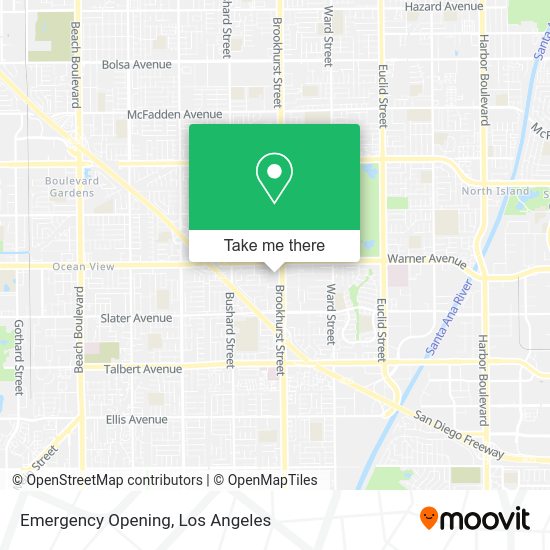 Mapa de Emergency Opening