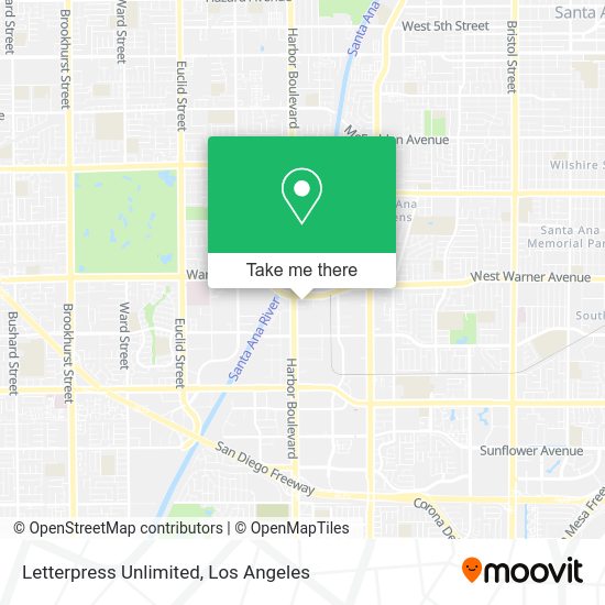 Letterpress Unlimited map