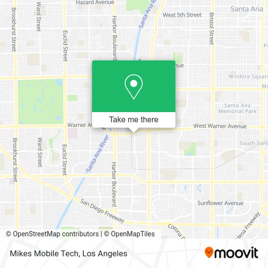 Mapa de Mikes Mobile Tech