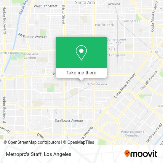 Metropro's Staff map
