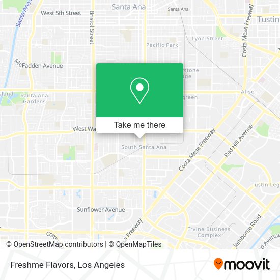 Freshme Flavors map