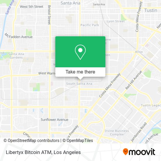 Libertyx Bitcoin ATM map