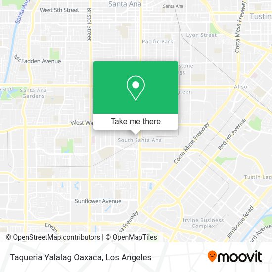 Taqueria Yalalag Oaxaca map