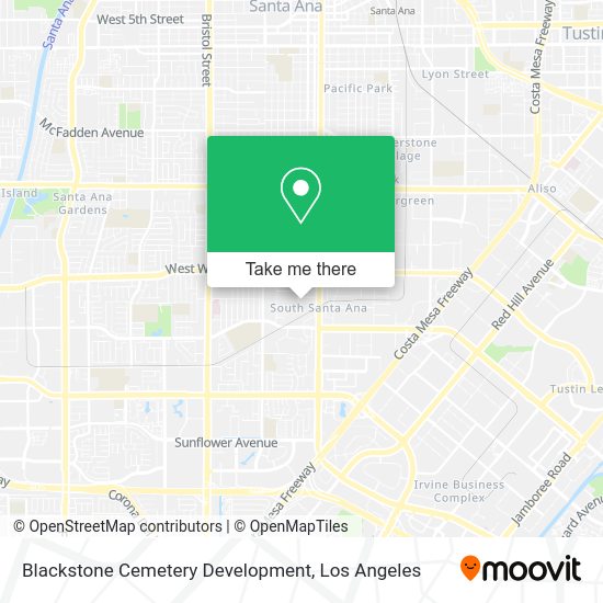 Blackstone Cemetery Development map