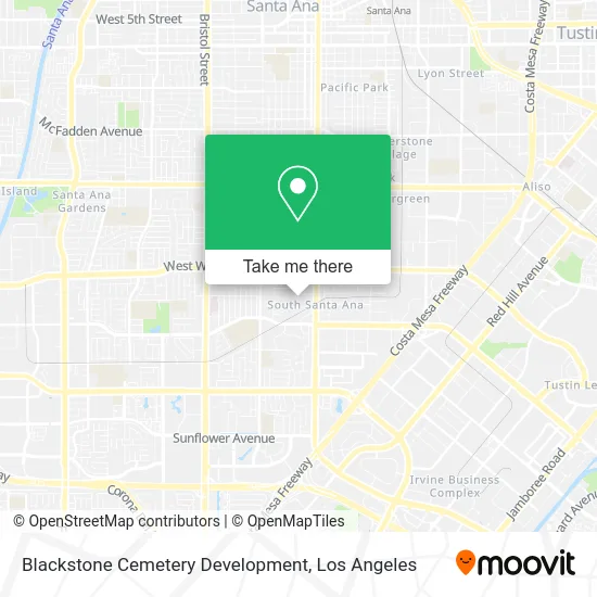 Mapa de Blackstone Cemetery Development