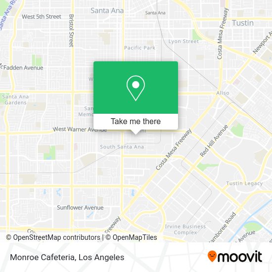 Monroe Cafeteria map