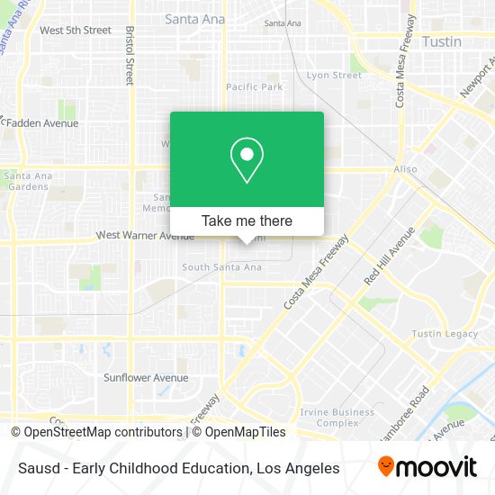 Sausd - Early Childhood Education map