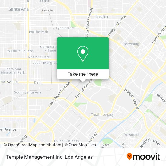 Mapa de Temple Management Inc